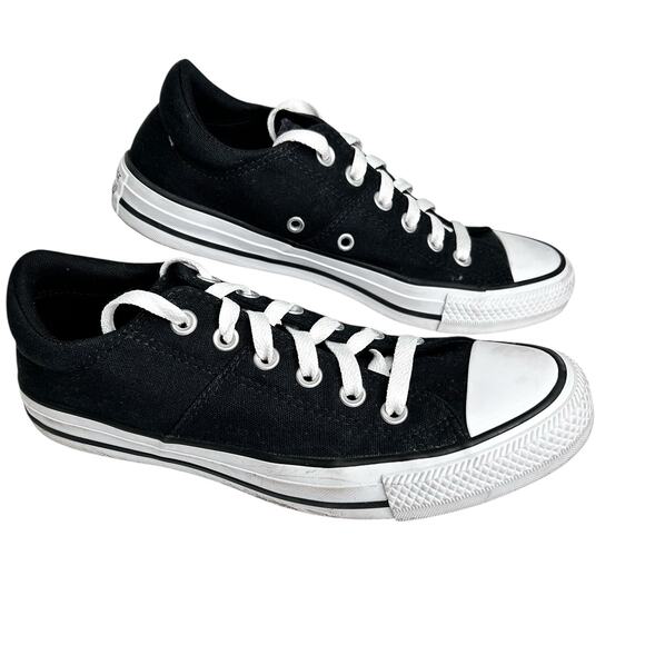 Converse Shoes - Converse Chuck Taylor Black White All Star Madison Low Top Lace Up Sneaker